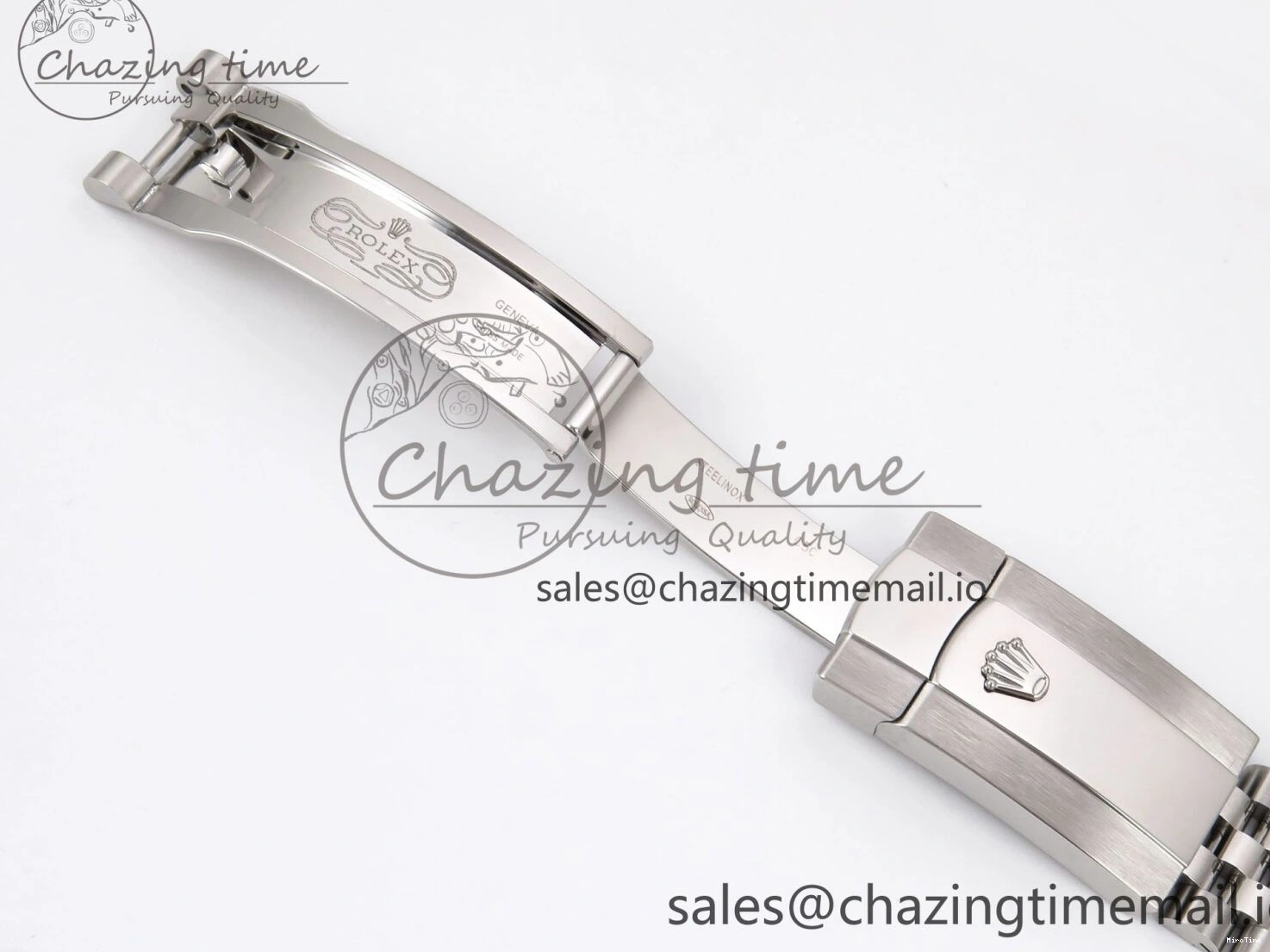 MiroTime 0406 HighPerformance DateJust 41 126334 EWEF Best Edition Black Stick Dial on Jubilee Bracelet A 1046